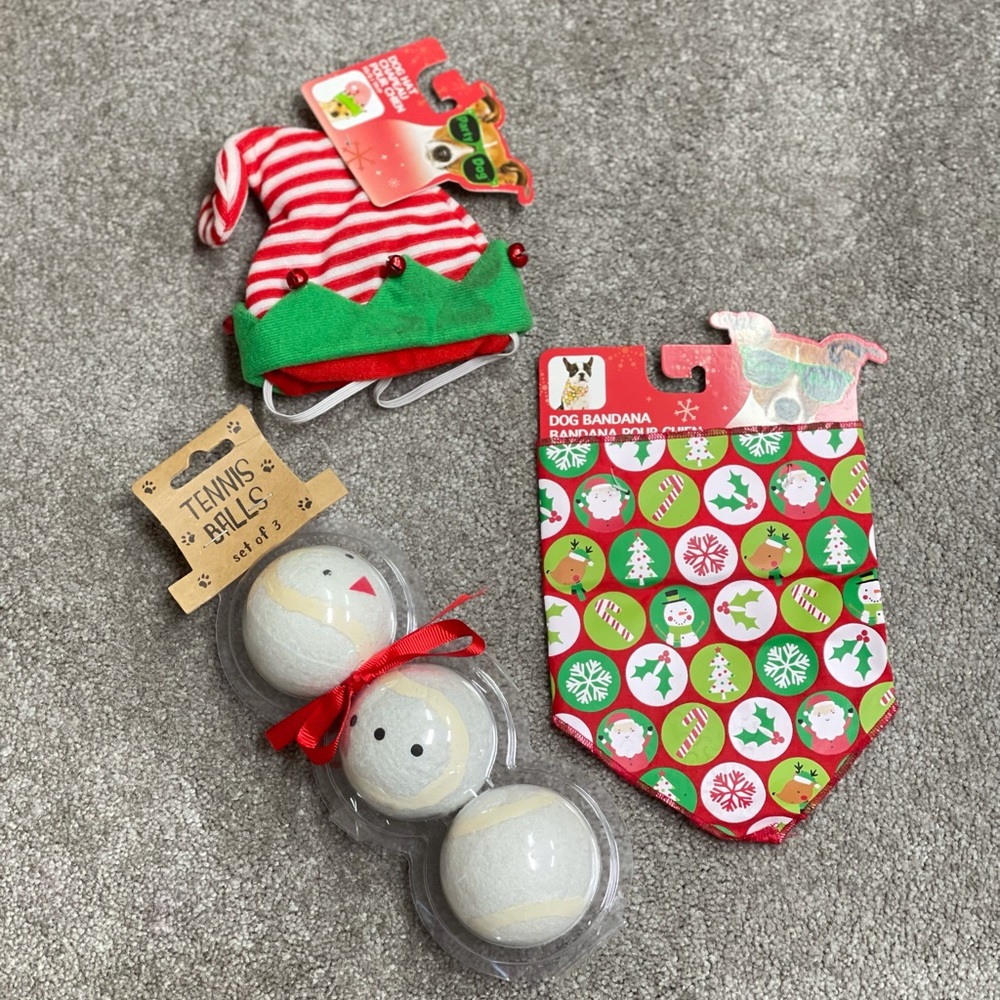 Small Dog Holiday Gift set